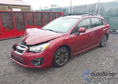 2014 Subaru Impreza 2.0I Sport Premium z USA, uszkodzony, nr VIN JF1GPAL64E8312580